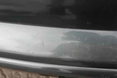 VW Polo 9N 9N3 Stoßstange Heckstoßstange hinten grau LC7V (183201)