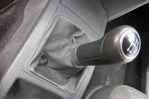 VW Polo 9N 9N3 Schaltknauf Schaltsack Schaltung 6Q1711113F schwarz (183213)