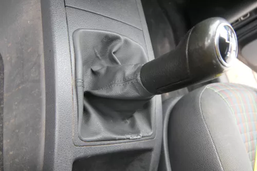 VW Polo 9N 9N3 Schaltknauf Schaltsack Schaltung 6Q1711113F schwarz (183213)