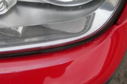 VW Golf 4 1J Stoßstange vorne Stoßfänger vorn rot LP3G (183216)