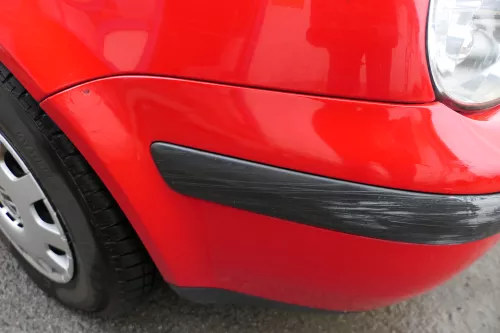 VW Golf 4 1J Stoßstange vorne Stoßfänger vorn rot LP3G (183216)