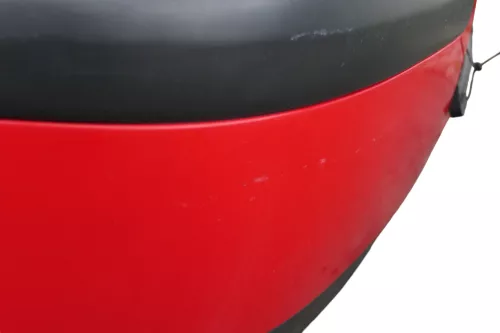 VW Golf 4 Limousine Stoßstange hinten Heckstoßstange Stoßfänger rot LP3G (183219)