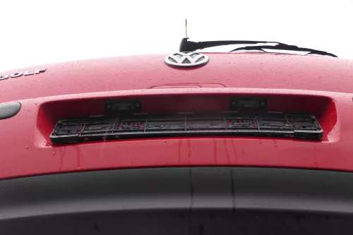 VW Golf 4 Limousine Stoßstange hinten Heckstoßstange Stoßfänger rot LP3G (183219)