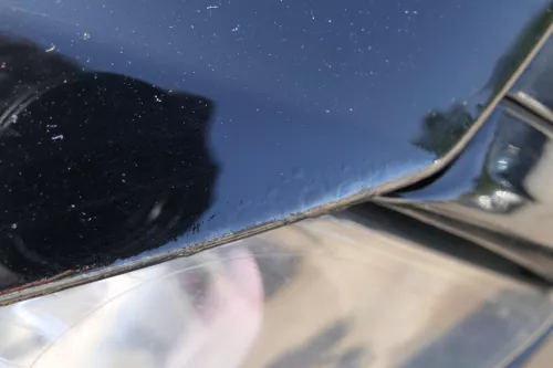 VW Polo 9N3 Cross Motorhaube KLappe vorne schwarz L041 (183231)