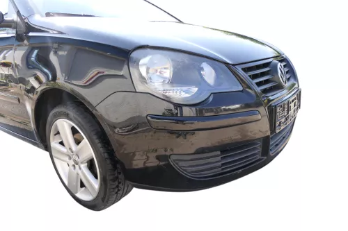 VW Polo 9N3 Stoßstange vorne Frontstoßstange Stoßfänger schwarz L041 (183233)