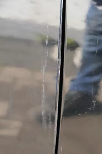 Polo 9N 9N3 Tür vorne rechts Beifahrertür 2/3-Türer schwarz L041 ohneAnbauteile (183237)