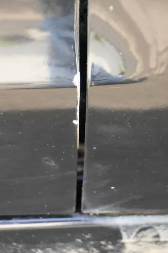 Polo 9N 9N3 Tür vorne rechts Beifahrertür 2/3-Türer schwarz L041 ohneAnbauteile (183237)