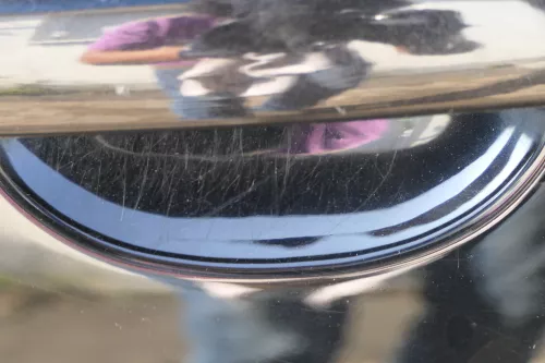 Polo 9N 9N3 Tür vorne rechts Beifahrertür 2/3-Türer schwarz L041 ohneAnbauteile (183237)