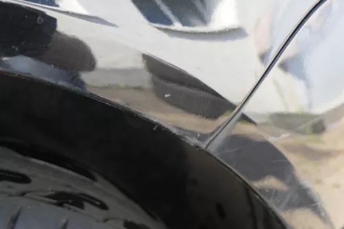 VW Polo 9N3 Kotflügel vorne rechts schwarz L041 (183239)