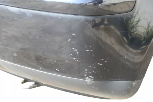 VW Polo 9N 9N3 Stoßstange Heckstoßstange hinten schwarz L041 (183243)