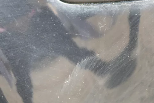 VW Polo 9N 9N3 Stoßstange Heckstoßstange hinten schwarz L041 (183243)