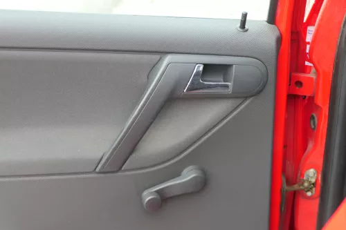 1x VW Polo 6N2 Türverkleidung Verkleidung Tür hinten links 4/5-Türer off-black (183296)