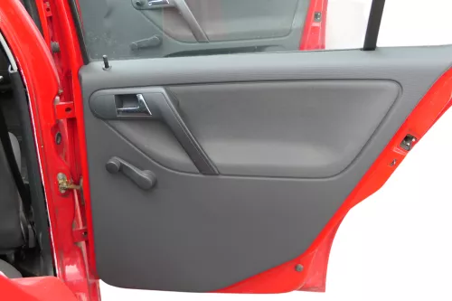 1x VW Polo 6N2 Türverkleidung Verkleidung Tür hinten rechts 4/5-Türer off-black