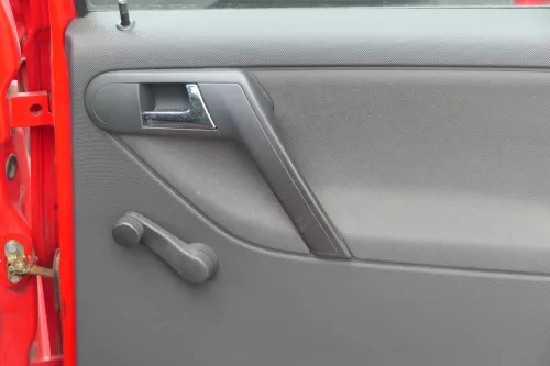 1x VW Polo 6N2 Türverkleidung Verkleidung Tür hinten rechts 4/5-Türer off-black (183297)