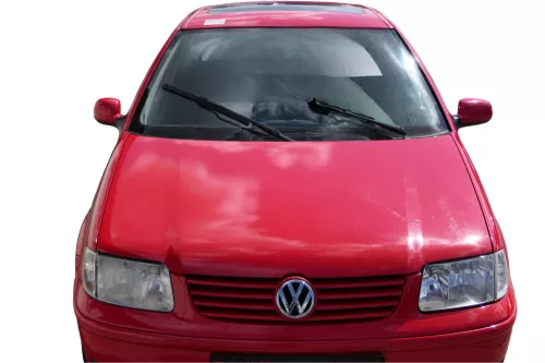 VW Polo 6N2 Motorhaube Haube vorne Klappe rot LP3G