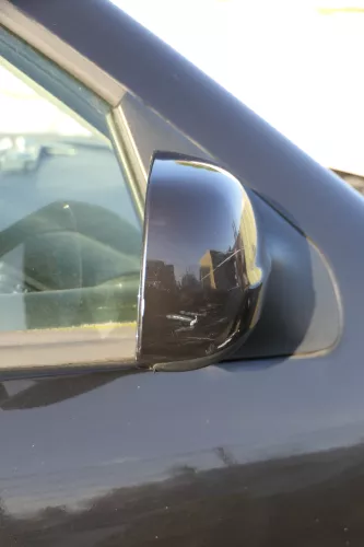 VW Golf 4 Bora manueller Spiegel vorne rechts Außenspiegel schwarz LC9Z (183335)