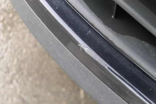 VW Passat 3C Kombi Stoßstange vorne Stoßfänger schwarz LC9X - kein ohneGrill (183346)