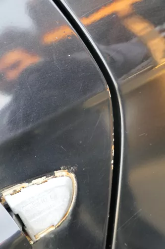 VW Passat 3C Kombi Variant Tür hinten links schwarz LC9X -OHNE Anbauteile (183357)