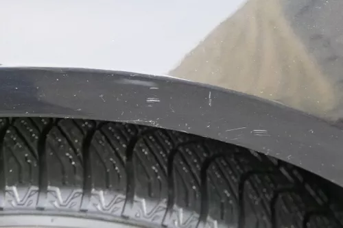 VW Passat 3C Kotflügel vorne rechts schwarz LC9X 3C0821022 - BILDER !!! (183358)