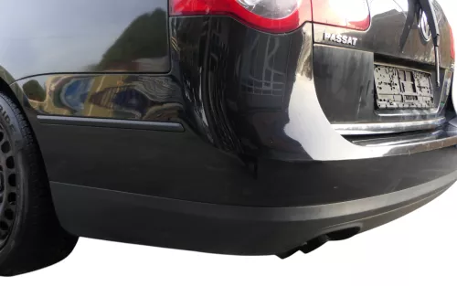VW Passat 3C Kombi Stoßstange hinten Heckstoßstange Stoßfänger schwarz LC9X (183360)