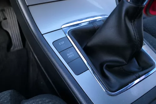 VW Passat 3C 6-Gang Schaltknauf Schaltsack Schaltung Schaltknüppel original (183401)