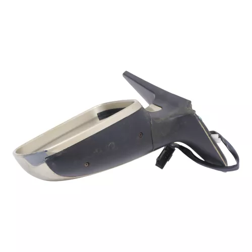 VW Golf 4 Bora elektrischer Spiegel vorne links Außenspiegel gelb gold LA1W Glas (183424)