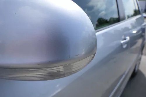 VW Golf 5+6 5M1 Plus elektrischer Spiegel Außenspiegel links Blinker silber LA7W (183429)