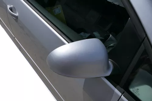 VW Golf 5M1 Plus elektrischer Spiegel rechts Blinker silber LA7W grau reflexsilb (183430)