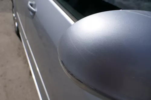 VW Golf 5M1 Plus elektrischer Spiegel rechts Blinker silber LA7W grau reflexsilb (183430)