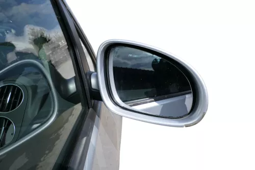 VW Golf 5M1 Plus elektrischer Spiegel rechts Blinker silber LA7W grau reflexsilb (183430)