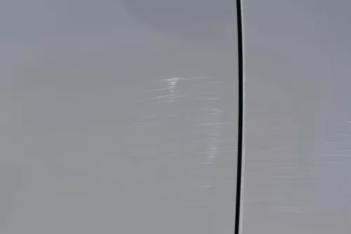 VW Golf Plus 5M Tür vorne rechts Beifahrertür grau silber LA7W Türblatt + Rahmen (183435)