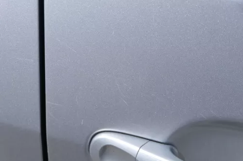 VW Golf Plus 5M Tür vorne rechts Beifahrertür grau silber LA7W Türblatt + Rahmen (183435)