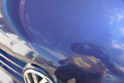 VW Golf 4 Motorhaube Haube Klappe vorne blau LB5N indigoblau (183472)