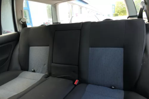 Golf 4 Bora Variant Kombi Sitz Rückbank Rücksitzbank hinten Sitze blau schwarz (183488)