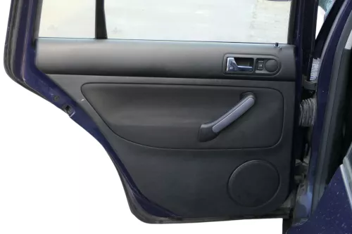 1x VW Golf 4 1J Kombi Türverkleidung Verkleidung Tür hinten links schwarz