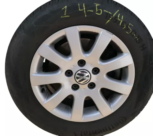 1x Passat Golf Alufelgen Felgen Felge 15 Zoll 1K0601025A 6,5Jx15 ET50 Misano VR