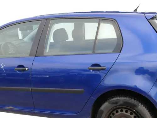VW Golf 5 V 1K Tür Türrahmen hinten links 4/5-Türer LC5J blau grau -ohneAnbautei