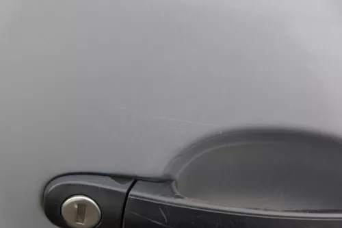 VW Fox 5Z Tür vorne rechts Beifahrertür rechts silber LA7W - ohne Anbauteile (183542)