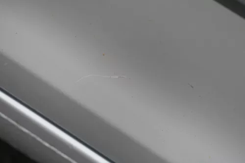 VW Fox 5Z Tür vorne rechts Beifahrertür rechts silber LA7W - ohne Anbauteile (183542)