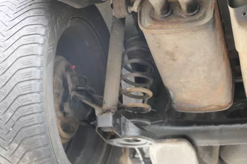 VW Fox Achse Hinterachse Trommelbremse hinten Trommel TDI (183557)