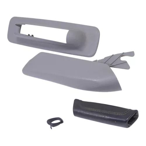 VW Sharan 7M Galaxy WGR Handbremse Feststellbremse Verkleidung Abdeckung grau (183570)