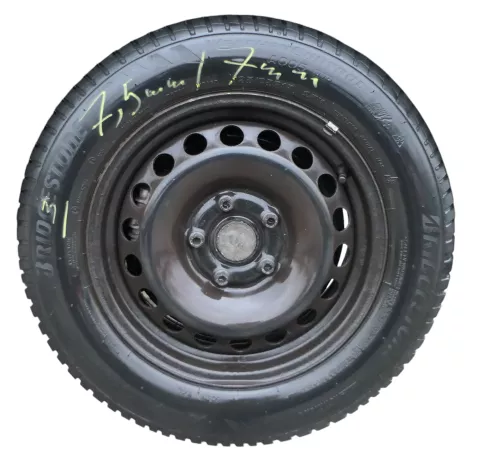 4x VW Golf 6 Plus 5M 195/65 R15 95V Winterreifen M+S Felgen Reifen M&S   ca. 6mm (183574)