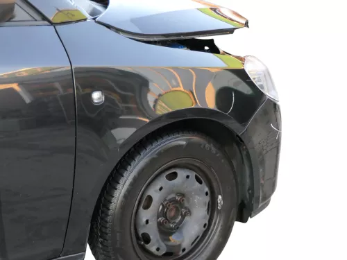 Skoda Fabia 5J Kotflügel vorne rechts schwarz LF9R auch Kombi (183587)