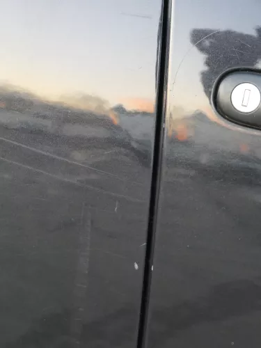 Fabia 5J Limousine Tür vorne rechts Beifahrertür schwarz LF9R - ohne Anbauteile (183591)