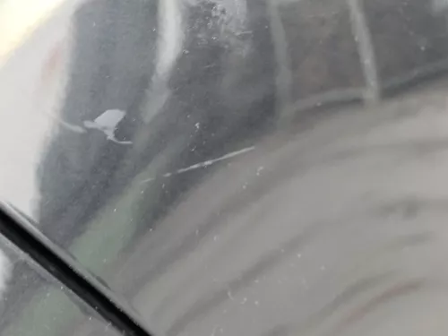 Skoda Fabia 5J Limousine Tür hinten rechts schwarz LF9R - ohne Anbauteile (183592)