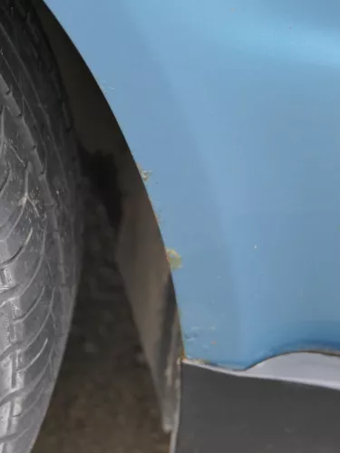 VW Passat 3B Kotflügel vorne links blau grün türkis ( evtl. LB7T oder LB6N ???) (183617)