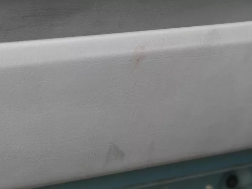 1x Passat 3B Variant Türverkleidung Verkleidung Tür vorne links Griff grau (183625)