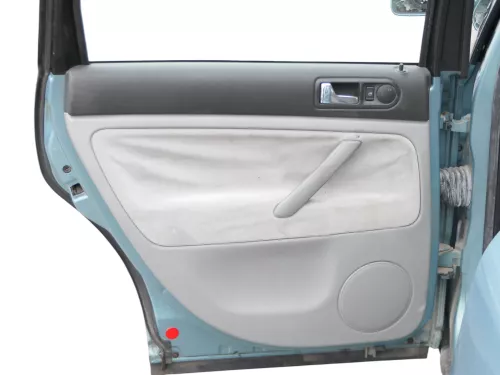 1x Passat 3B 3BG Türverkleidung Verkleidung Tür hinten links grau Griff Öffner