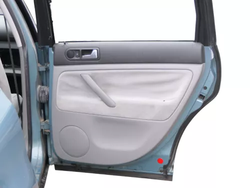 1x Passat 3B 3BG Türverkleidung Verkleidung Tür hinten rechts grau Griff Öffner