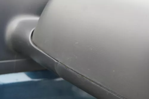 VW Polo 9N 9N3 manueller Spiegel Außenspiegel links vorne schwarz (183643)